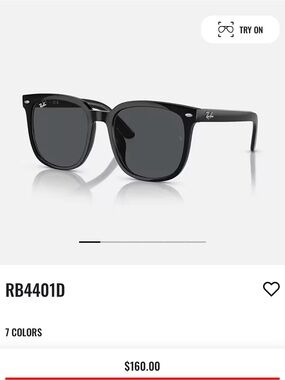 Ray-Ban Black Frame with Dark Gray Lenses